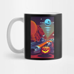 Halloween car Mug